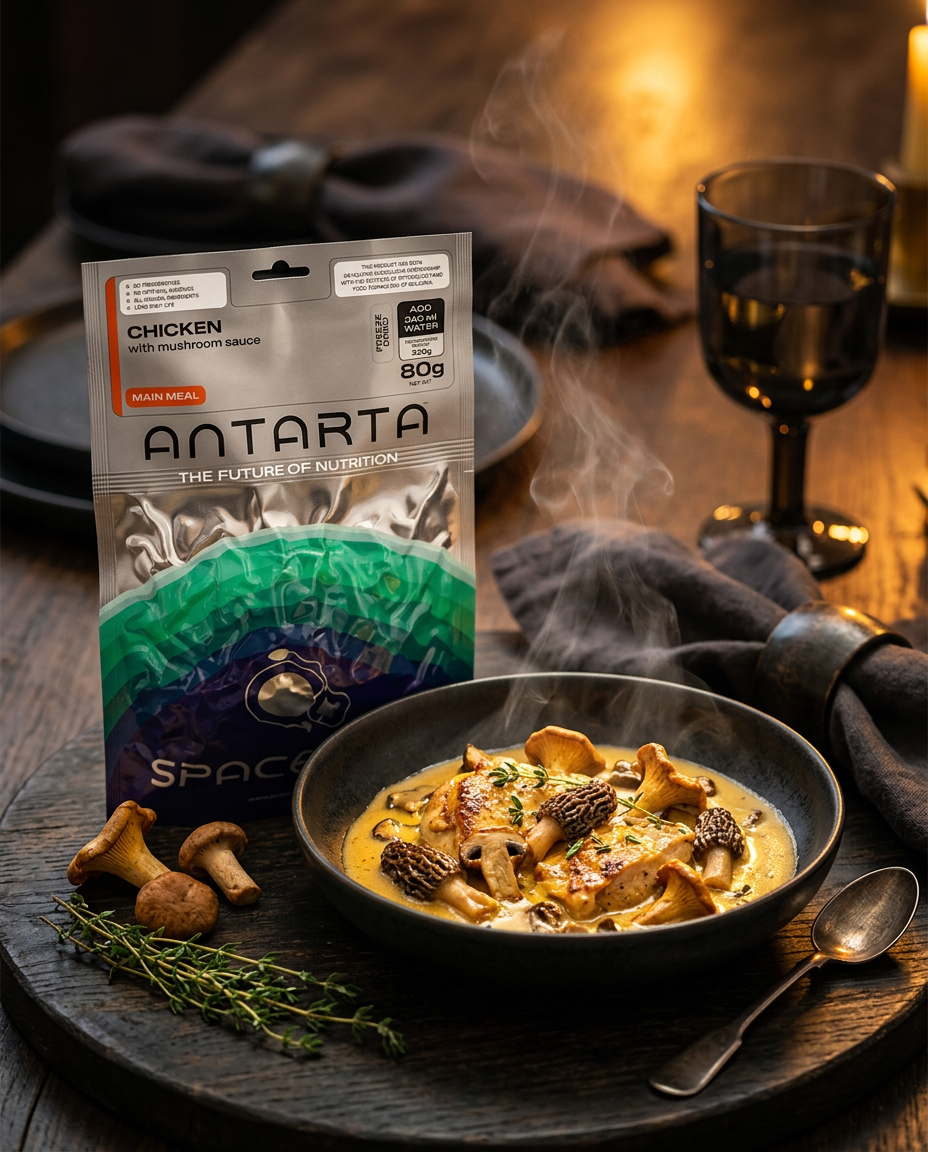 Пиле с гъби — ANTARTA