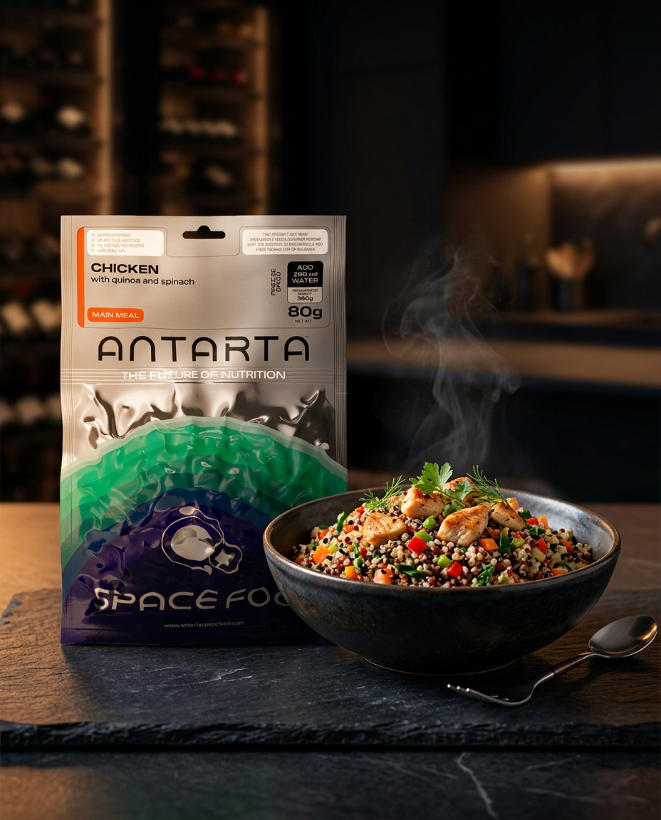 Пиле с киноа и спанак — ANTARTA